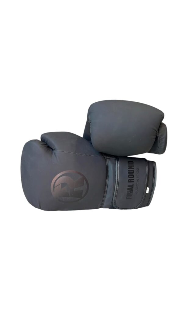 Final Round Black Boxing Gloves